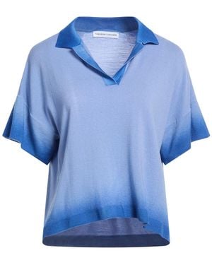 Tabaroni Cashmere Sweater Wool - Blue