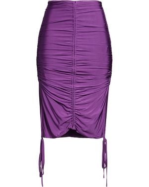 W Les Femmes By Babylon Midi Skirt - Purple