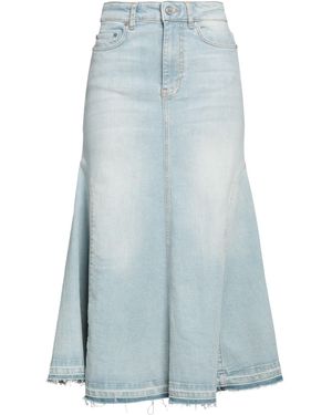 Ganni Denim Skirt Organic Cotton, Elastane - Blue
