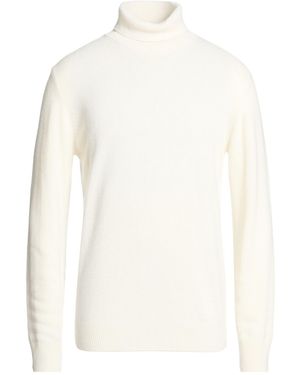 Liu Jo Turtleneck Viscose, Polyamide, Wool, Cashmere - White