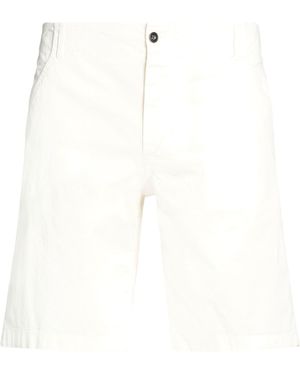 Drumohr Shorts & Bermuda Shorts Cotton, Elastane - White