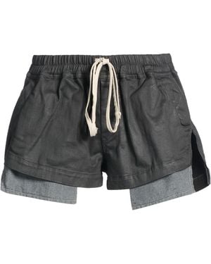 Rick Owens Shorts & Bermuda Shorts Cotton, Elastane - Gray
