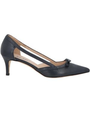 Walter Violet Midnight Pumps Leather - Blue