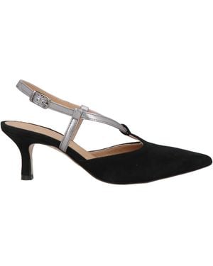 Divine Follie Court Shoes Leather - Black