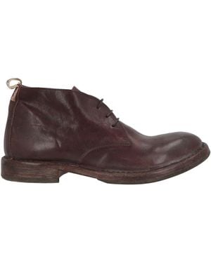 Moma Botines de caña alta - Marrón