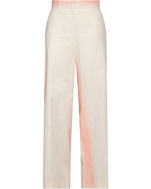 MSGM Pants Cotton, Elastane - White