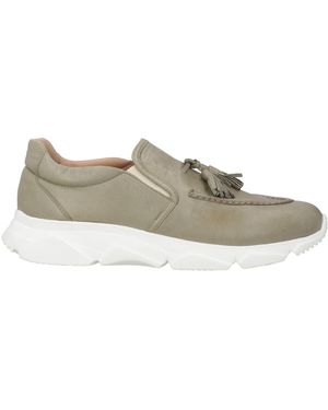 Triver Flight Khaki Loafers Leather - Natural