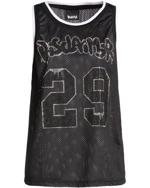 DISCLAIMER Tank Tops - Black