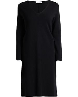 NEERA 20.52 Mini Dress Viscose, Acrylic, Elastane - Black