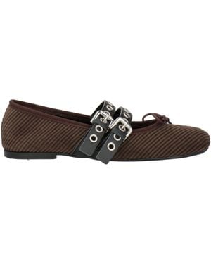Ovyè Ballerines - Marron