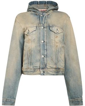 Acne Studios Denim Outerwear Cotton - Blue