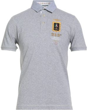 Aeronautica Militare Polo Shirts - Grey