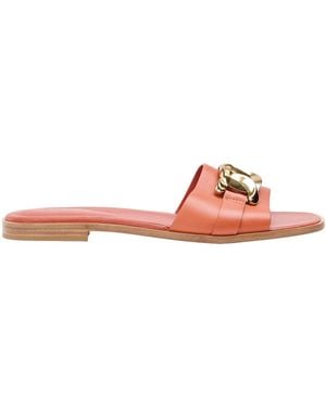 Tod's Sandals Leather - Pink