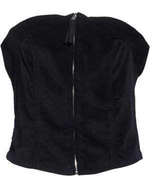 Thom Krom Top Cotton, Elastane - Blue