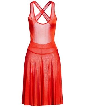 Alaïa Midi Dress - Red