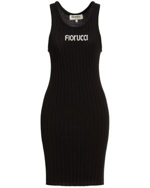 Fiorucci Mini Dress Wool - Black