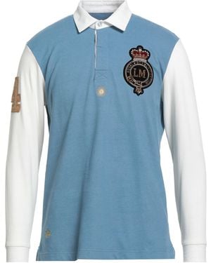 La Martina Royal Box Light Polo Shirt Cotton - Blue