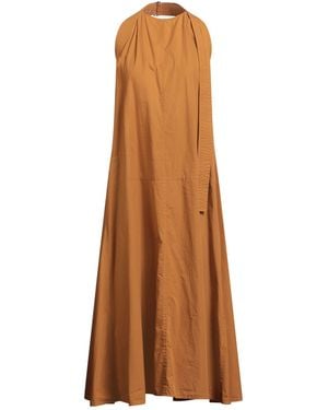 Jucca Midi Dress Cotton - Brown