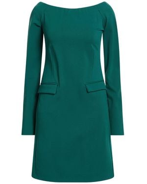 Semicouture Mini Dresses - Green
