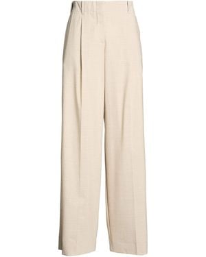 P.A.R.O.S.H. Light Pants Virgin Wool, Elastane - Natural