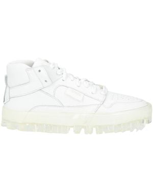 RBRSL RUBBER SOUL Trainers Leather - White