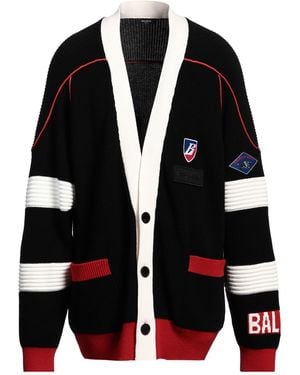 Balmain Strickjacke - Schwarz