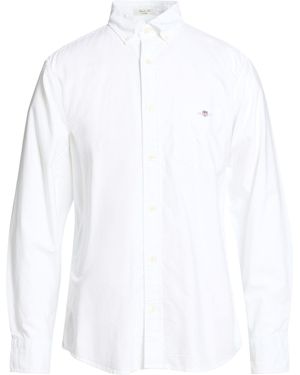 GANT Shirt Cotton - White