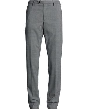 Lardini Trousers Wool, Polyester, Elastane - Grey