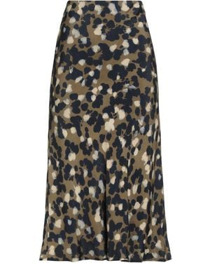 Ottod'Ame Military Midi Skirt Viscose - Multicolour