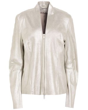 Giorgio Brato Jacket Leather - Natural