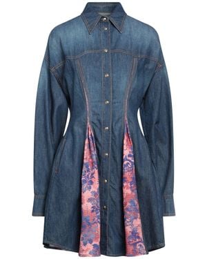 Versace Jeans Couture Mini Dress - Blue