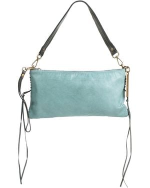Caterina Lucchi Handbag Calfskin, Cowhide - Blue