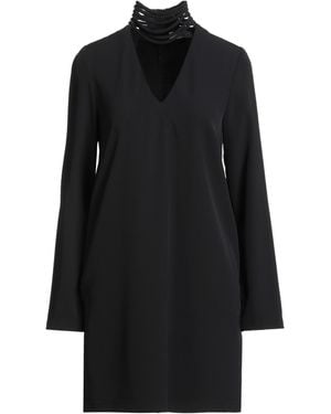 Suoli Mini Dress Polyester, Elastane - Black