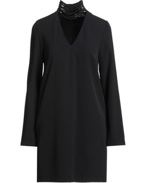 Suoli Mini Dress Polyester, Elastane - Black