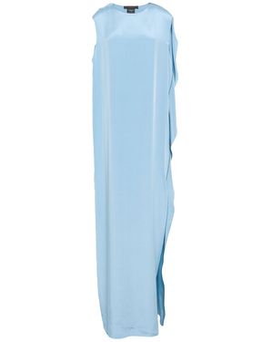 Max Mara Maxi Dress Silk - Blue