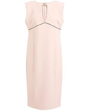 Liu Jo Blush Midi Dress Polyester, Elastane - Pink
