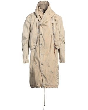 Masnada Overcoat & Trench Coat - Natural