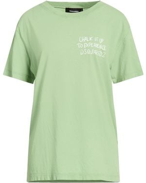 DSquared² T-Shirt Cotton - Green