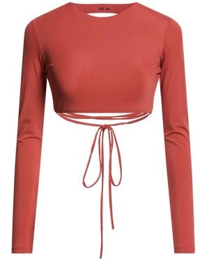 Alix Top Polyamide, Elastane - Red