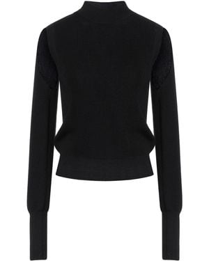 Roberto Collina Turtleneck Merino Wool - Black