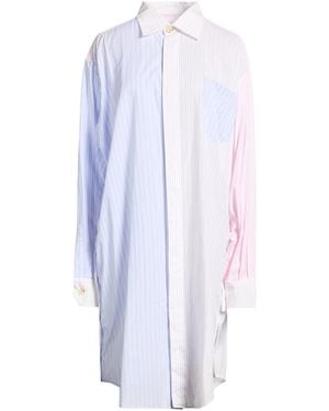FEDERICO CINA Light Midi Dress Cotton, Cupro - White