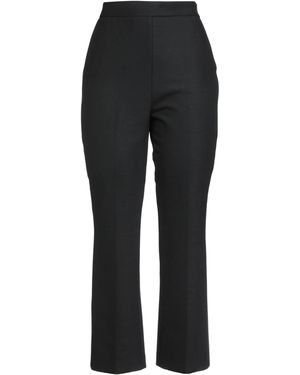 パンツ FABIANA FILIPPI Women Straight Pants PAD265F326D787825 Black Fabiana Filippi high-waisted Straight Trousers | Black