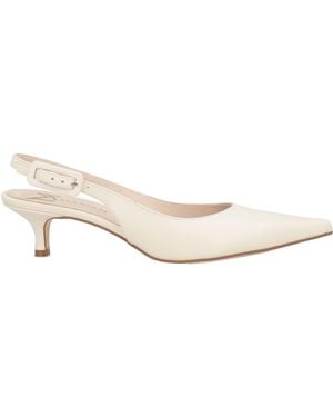 Marian Ivory Pumps Leather - Natural