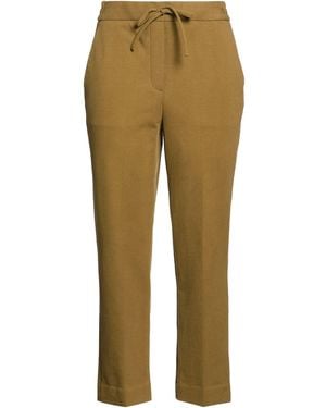 Circolo 1901 Military Pants Cotton, Elastane - Natural