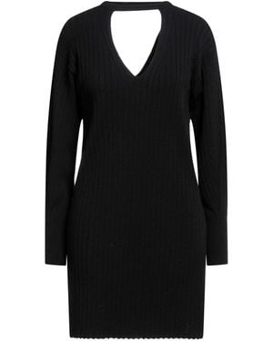 Nude Mini Dress - Black