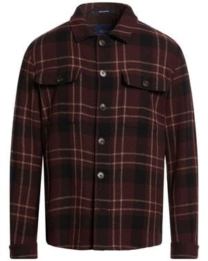 Drumohr Shirt Virgin Wool - Brown