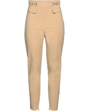 Elisabetta Franchi Trouser - Natural