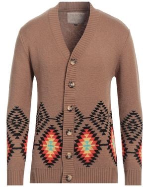 TOOCO Cardigan - Marrone