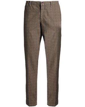 Barbati Camel Pants Cotton, Polyester, Elastane - Gray