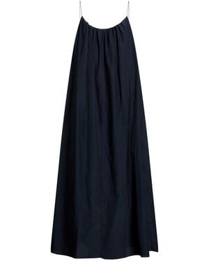 Faithfull the Brand Midnight Maxi Dress Silk, Cotton - Blue